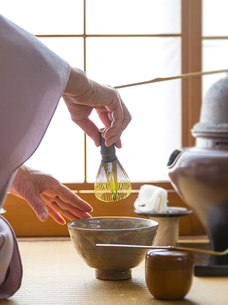 The elegance of chanoyu.