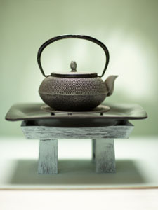 Japanese cast iron teapot